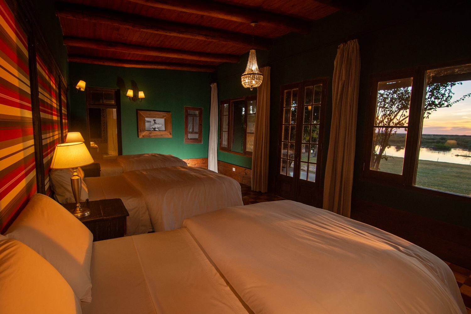 don joaquin river lodge habitación triple estancia, corrientes