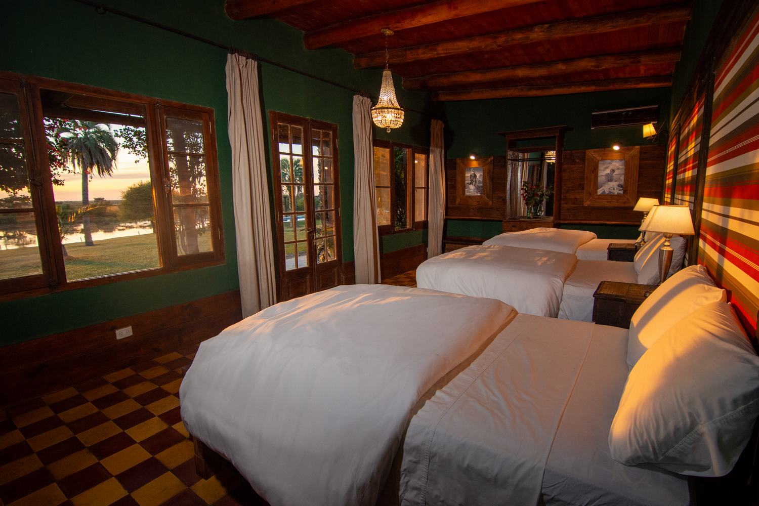 don joaquin river lodge habitación triple estancia, corrientes